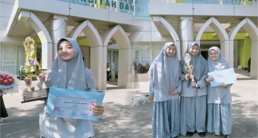 BANGGA! MA AL-HIKMAH PUTRI RAIH JUARA OLIMPIADE & KREASI BARANG BEKAS